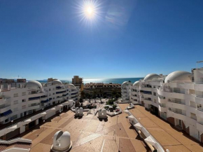 Dúplex, solarium y vistas al mar